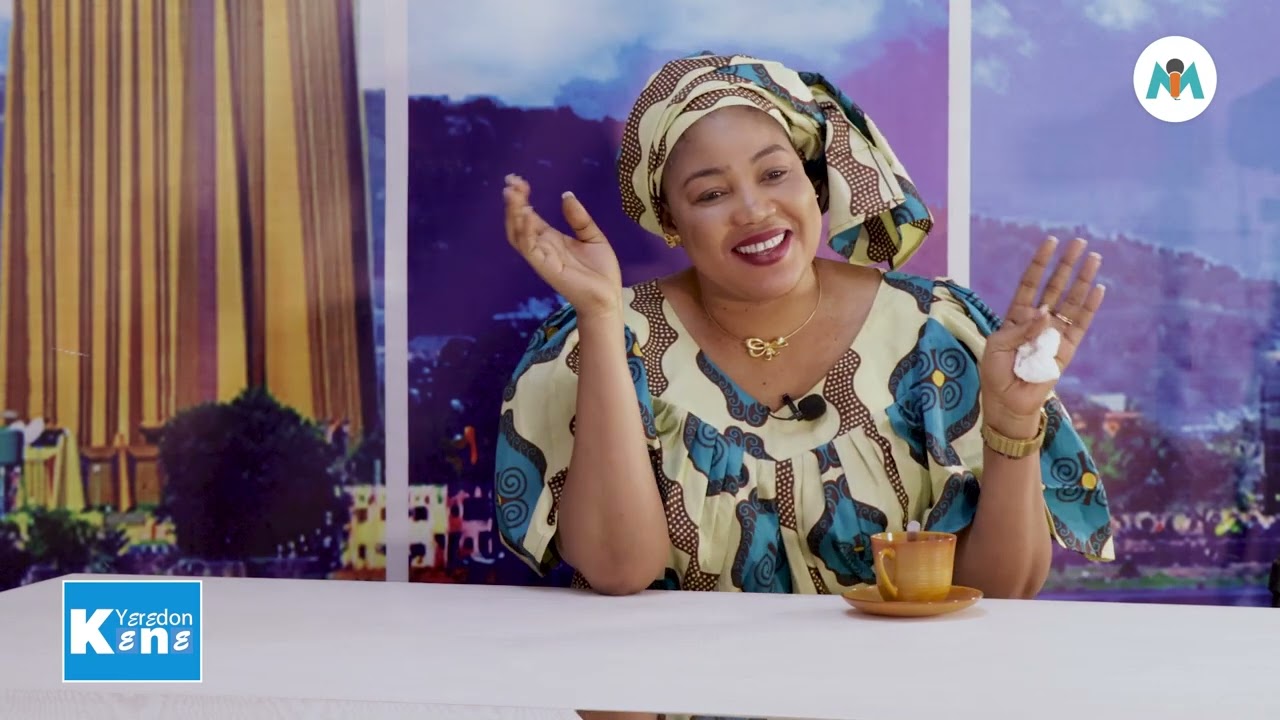 DELPHINE MOUNKORO SUR LE PLATEAU DE YEREDON KENE