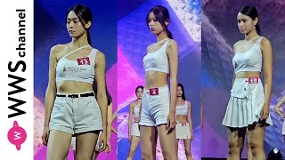 【FACE of ASIA】ヘソだし白ショートパンツのアジア美女らがランウェイを歩く！＜2023 Asia Model Festival with FANTOO＞
