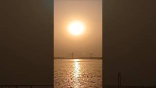 Divine Sunrise at Triveni Sangam Prayagraj  | Magical River View That Feels Like Heaven #shorts