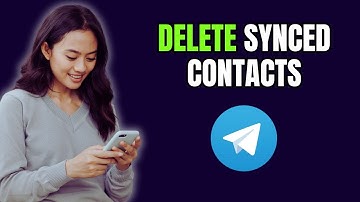 How to DELETE Synced Contacts on Telegram
