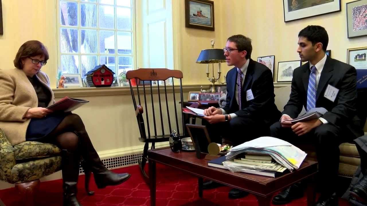 University of Maryland Schoool of Medicine Students Visit with State Lawmakers