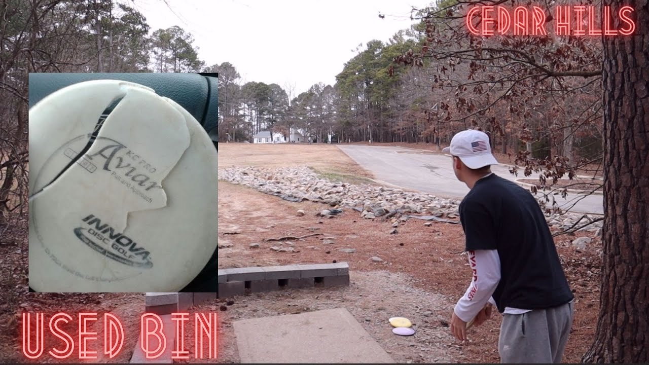 USED DISC GOLF BIN CHALLENGE Cedar Hills Corb vs. T YouTube