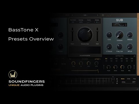BassTone X Presets