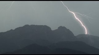 04-07-2012 Lipcowe pioruny i burza nad Giewontem | lightnings and storm over Giewont