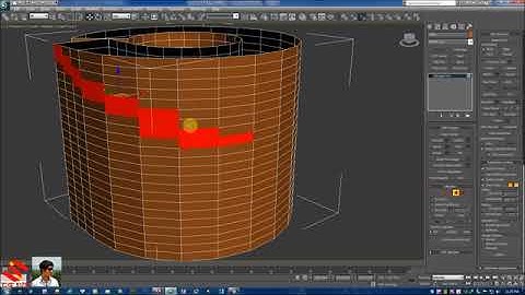 Dựng cầu thang xoắn trong 3dsmax   với Poly   YouTube