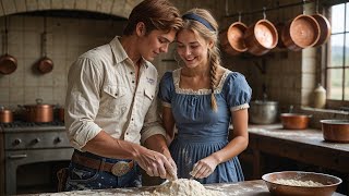 Poor Farm Girl Works Magic in Rich Rancher's Kitchen, Steals His Heart with Apple Pie