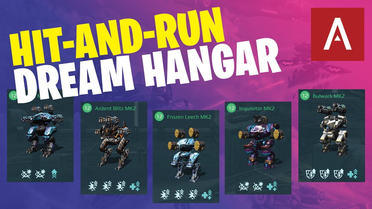 War Robots - Hit And Run Dream Hangar With Rockets! Episode 56 WR Max Gameplay