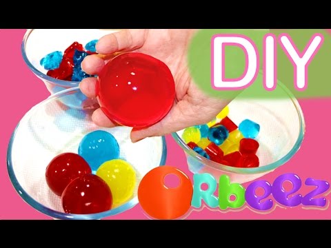 Wie riesige Wasserperlen zu machen. DIY essbare Orbeez Perlen