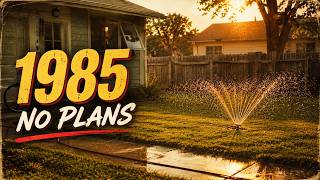 1985 The Sprinkler Is Still Running | Back When Summer Had No Plans • American FM Radio