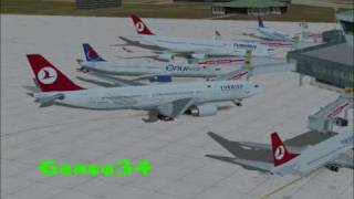 Flight From London - Gatwick Egkk To Istanbul Ltba