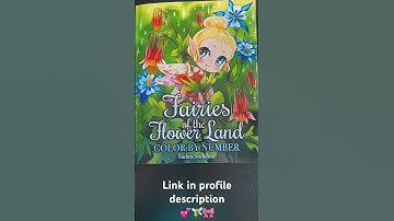 Fairies of the Flower Land (Color by Number) : Sachin Sachdeva | Coloring Book | Flip Through