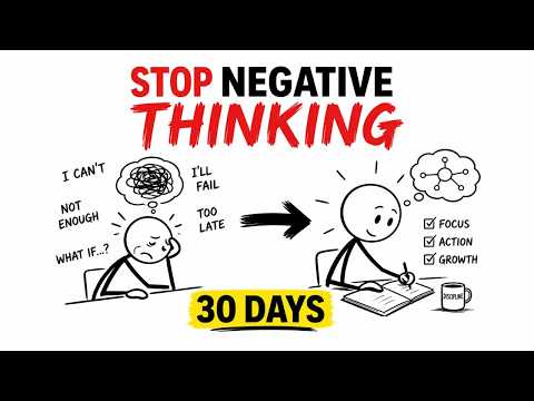 Train Your Brain to Stop Negative Thoughts in 30 Days