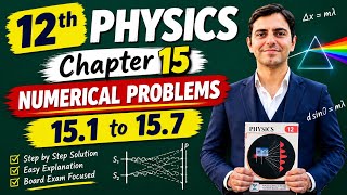 Unit 15 Exercise Numerical Solution | 12th Physics Unit 15 Problems | Class 12th Physics New Book Guide