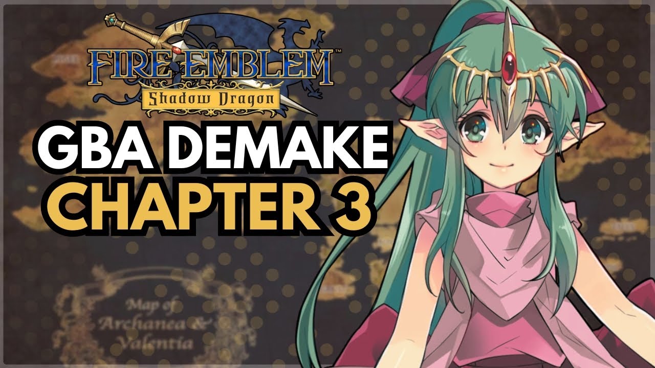 Fire Emblem Reimagined: Shadow Dragon Demake GBA ROM Hack - Chapter 3 Playthrough!