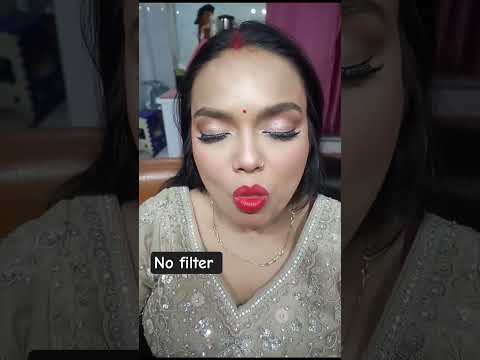 soft party makeup #ytshorts #ytstudio #cutcreasemakeupstudio #sbs