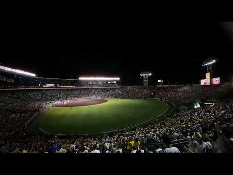 阪神、勝利の瞬間！！甲子園LED照明演出 ビクトリー・虎が走る演出！2022年7月6日