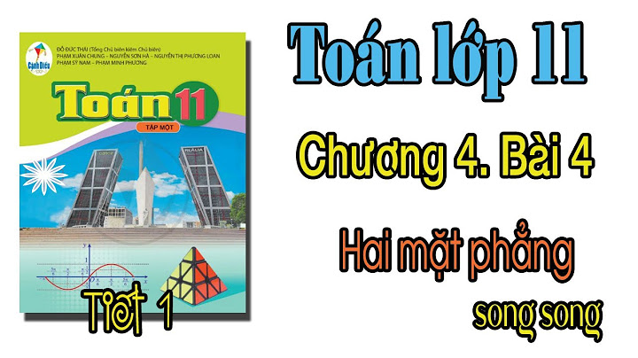 Bài 4 sgk toán hình 11 trang 105 năm 2024