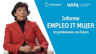 Presentación Informe Empleo IT y Mujer: 10 profesiones con futuro | UNIR EMPLEABILIDAD screenshot 5