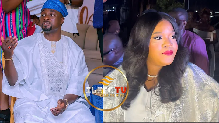 VERY MATURE SEE WHAT HAPPEN MOMENT TOYIN ABRAHAM MEET EX -HUSBAND NIYI JOHNSON@LISABI MOVIE PREMIERE