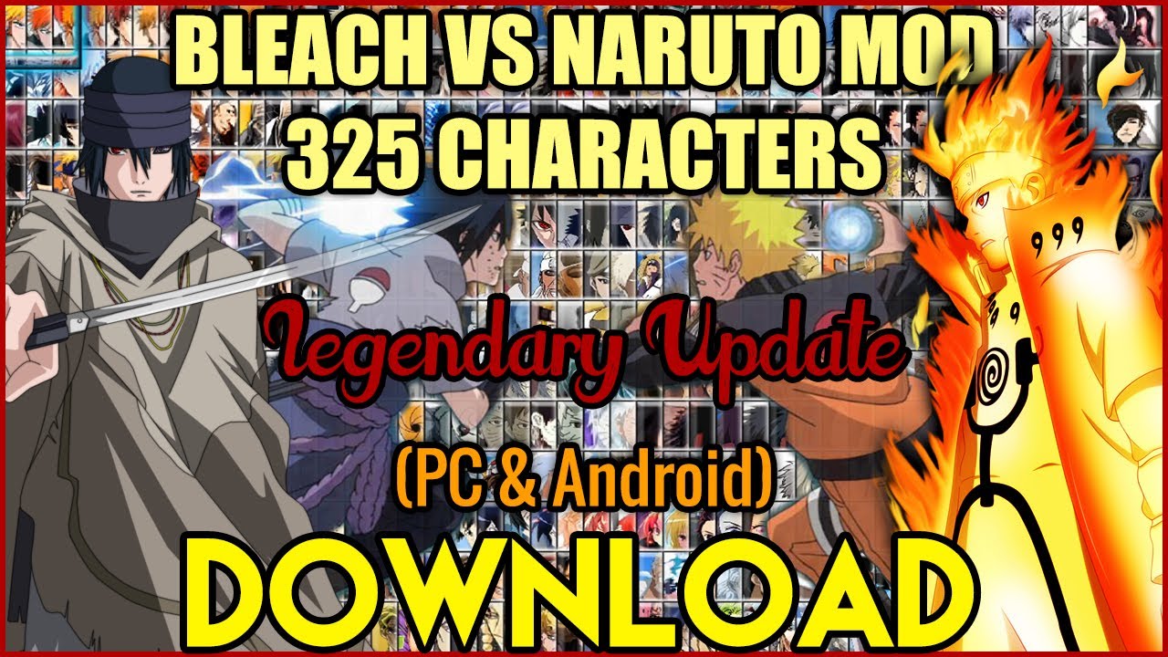 Bleach Vs Naruto Mod 325+ Characters (Pc & Android) [Download] - Youtube