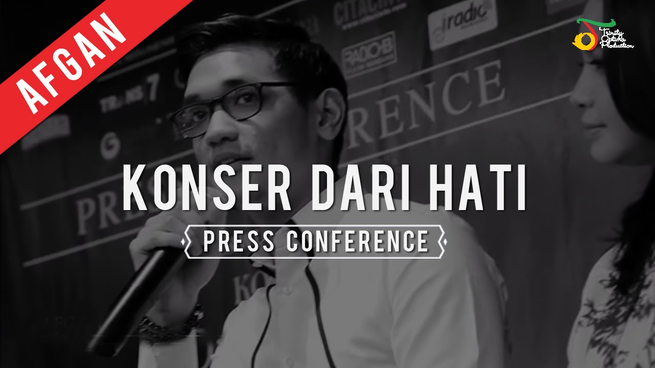 Afgan - Konser Dari Hati | Press Conference