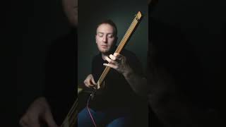 Thumbnail for Edited Bass Harmonics on a fretless, headless, short scale #bass #fretlessbass #bassist #bassguitar