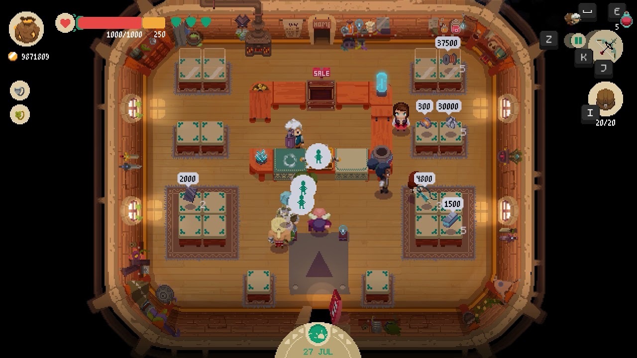 Moonlighter: Shop Gameplay!