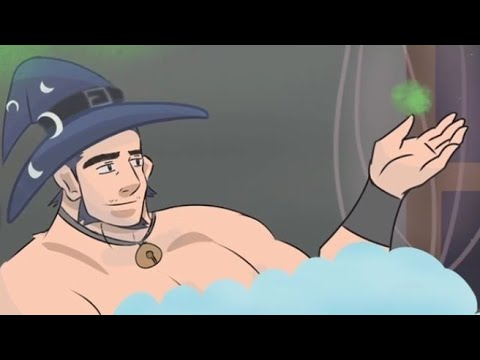 Animation (bara) wizard /ibispaintt +toonsquid - YouTube