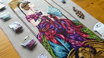 Floss Tube. Venetian Opulence MD-99. Mirabilia Cross Stitch Design by Nora Corbett