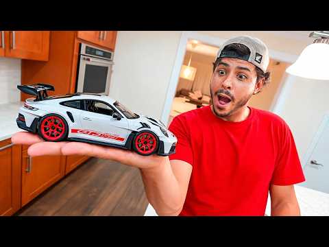 I BOUGHT RENATO A PORSCHE GT3 DIECAST AND HE COULDN'T BELIEVE IT!!