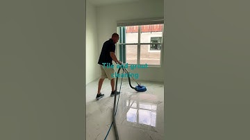 Porcelain tile cleaning and haze removal. #tileandgroutcleaning  lHeavensbestcleaningfl.com