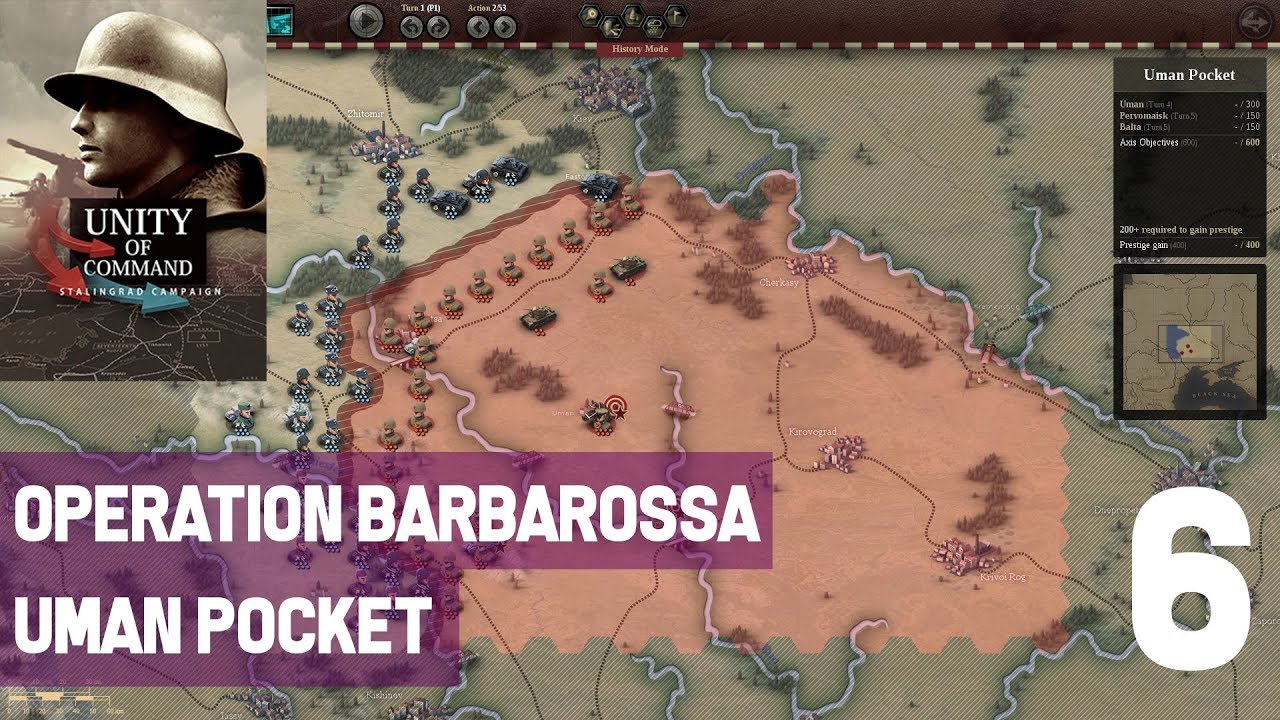 UNITY OF COMMAND: Operation Barbarossa 1941- Uman Pocket russian movie