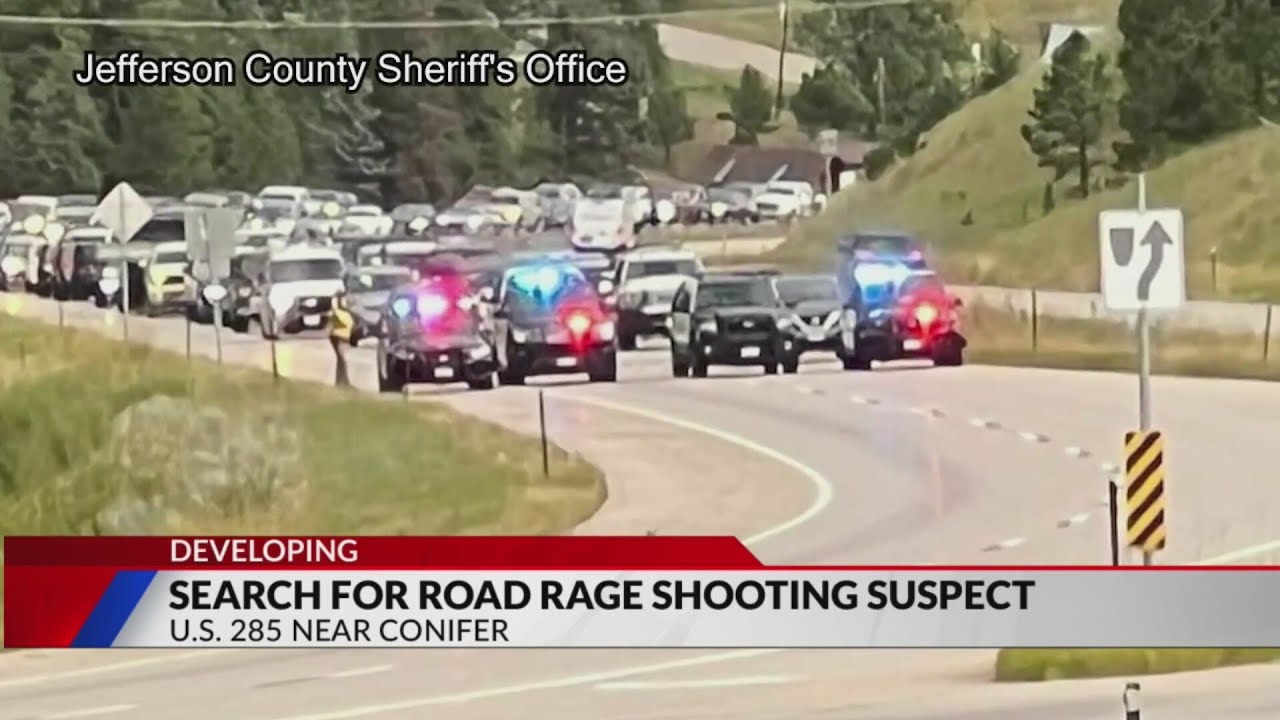 US 285 road rage shooting suspect sought near Conifer - YouTube