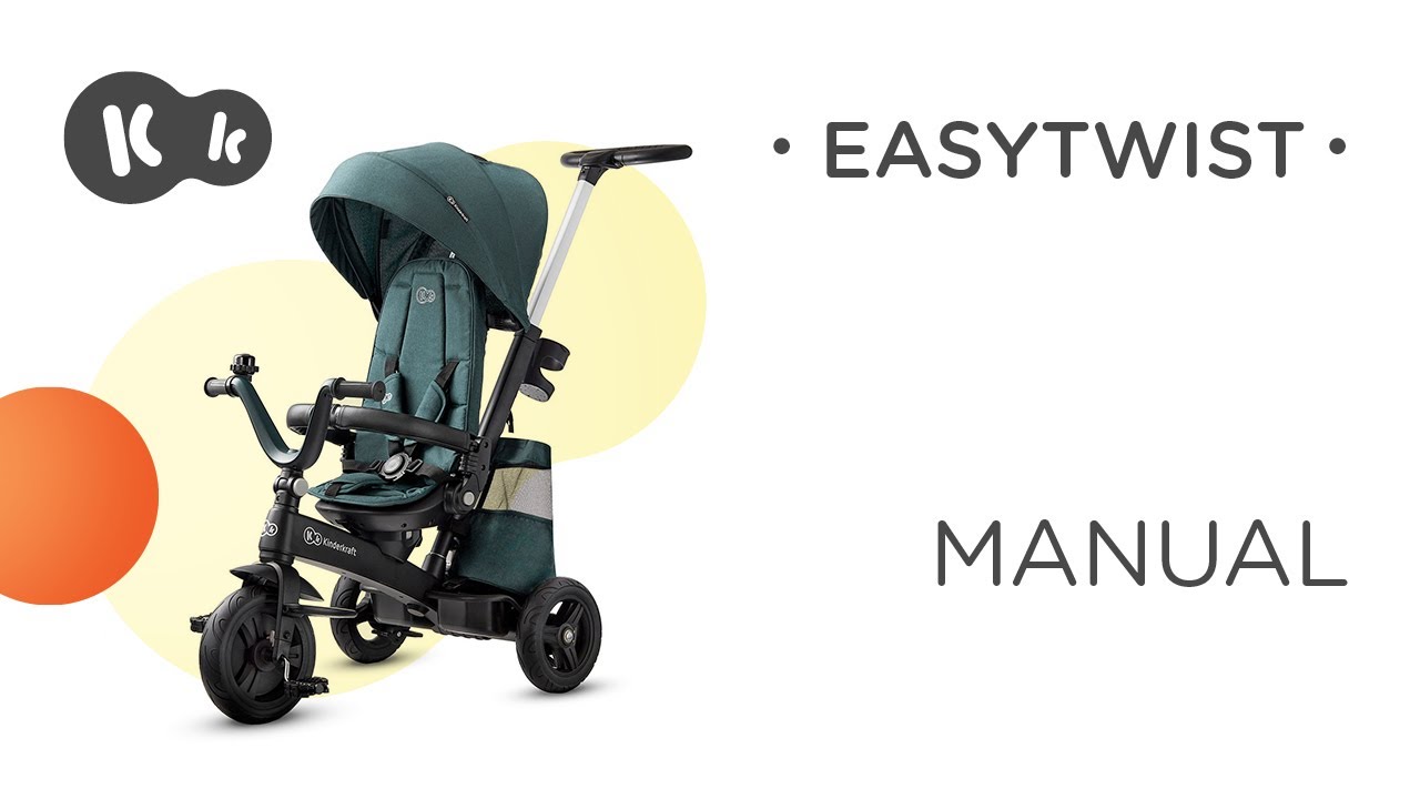 Tricycle Easytwist Black - Made in Bébé