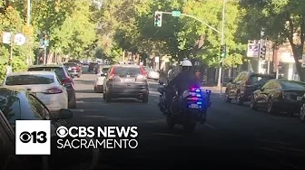 Sacramento police kick off Pedestrian Safety Month with crosswalk sting thumbnail