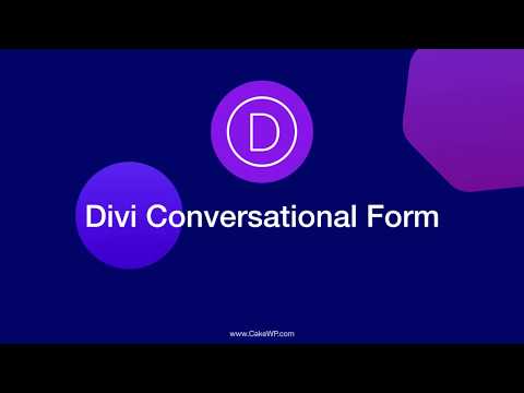 How to use Divi Conversational Form