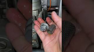 Check and clean the oil strainer of seamer machine. #engineering #machine #diy #shortvideo #welding