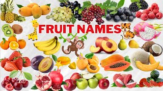 Fruity Fun Time! 🍓🍊🍌 Learn & Repeat Fruit Names!