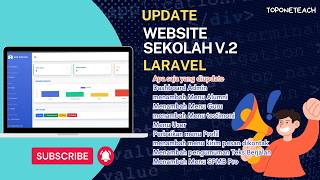 Website Sekolah Modern + SPMB Online (Source Code Laravel) | Demo & Cara Install
