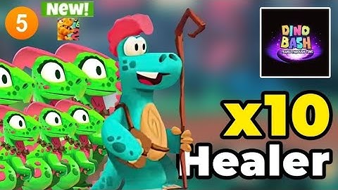 Dino bash 2 episode 5 (NEW DINO PARA THE HEALER)