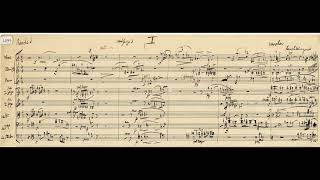 Schönberg: 3 pieces for Chamber Ensemble (1910) - score/video