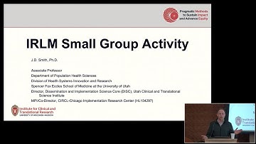 2023 Short Course--Day 1: Interactive Session JD Smith