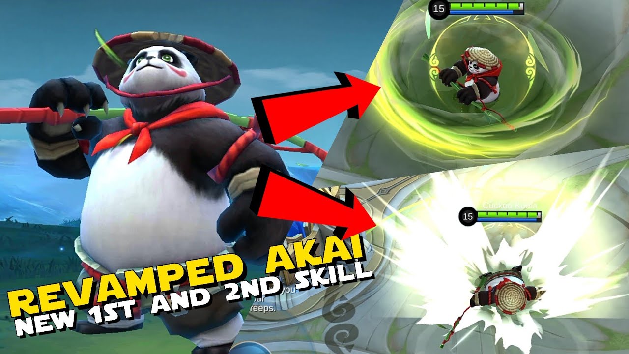 REVAMPED AKAI IS FINALLY HERE! NEW 1ST AND 2ND SKILL! | MORE OP? NEW BEST TANK?  MOBILE LEGENDS