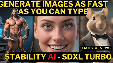 REAL TIME TEXT TO IMAGE - SDXL TURBO|  Pika Labs Funding | Amazon Q | GPT4 Radiology [Daily AI News]