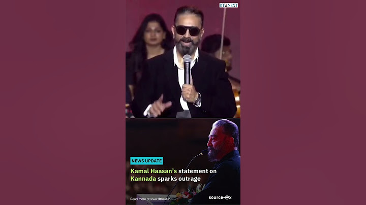 Kamal Haasan’s statement on Kannada sparks outrage