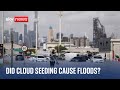 Dubai floods authorities in the uae deny cloud seeding caused record rainfall