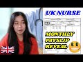 2021 UK NHS NURSE MONTHLY SALARY (PAYSLIP REVEAL!) | Danica Haban