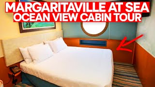 What a Budget Cruise Cabin looks like! | Margaritaville at Sea Oceanview Cabin Tour