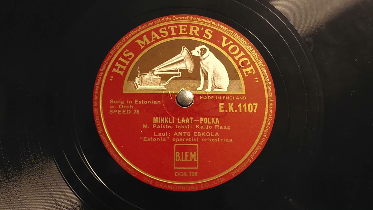 Ants Eskola - Mihkli laat (1938)