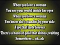 Journey - When You Love A Woman lyrics.